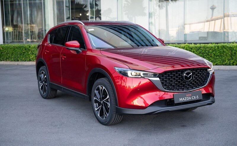 Dòng xe cho thuê tự lái phổ biến trong đó có Mazda CX-5