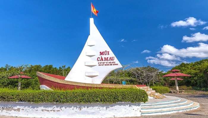 Mũi Cà Mau là điểm cực Nam của Tổ quốc