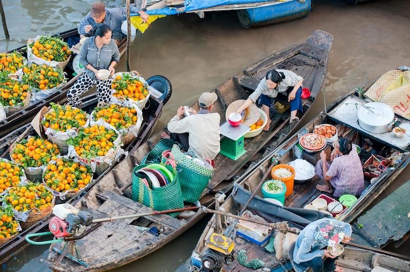 Kinh nghiệm đi chợ nổi Cái Răng cho du khách.